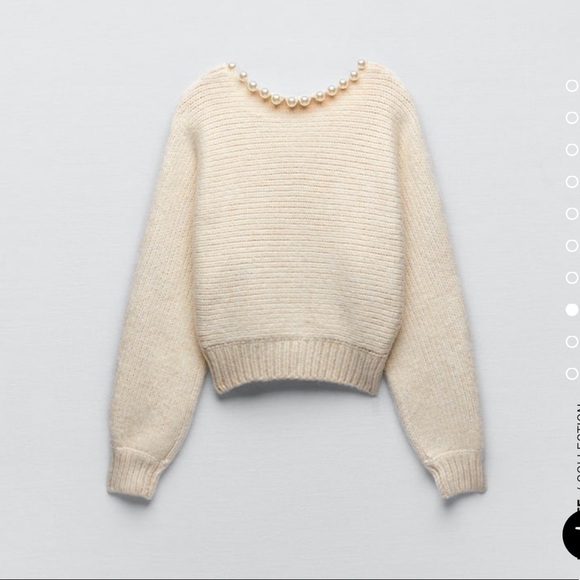 Zara pearl sweater - Picture 5 of 6